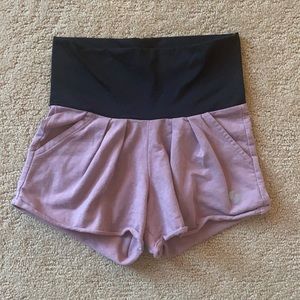 SOFFE purple ruffled shorts 8-10 M